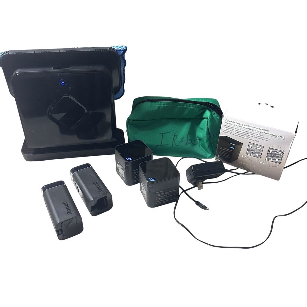 iRobot‎ Braava 350 Floor Mopping Sweep Robot Turbo Charger Northstar Cube Works